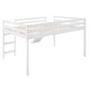 Full Loft Bed With Slide, Multifunctional Design - White - Image 3