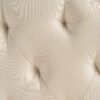 Queen & Full Size Headboard With Diamond Tufting And Nailhead Trim - Beige - Image 4