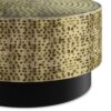 Montrose - Metal Coffee Table - Antique Gold / Black - Image 4
