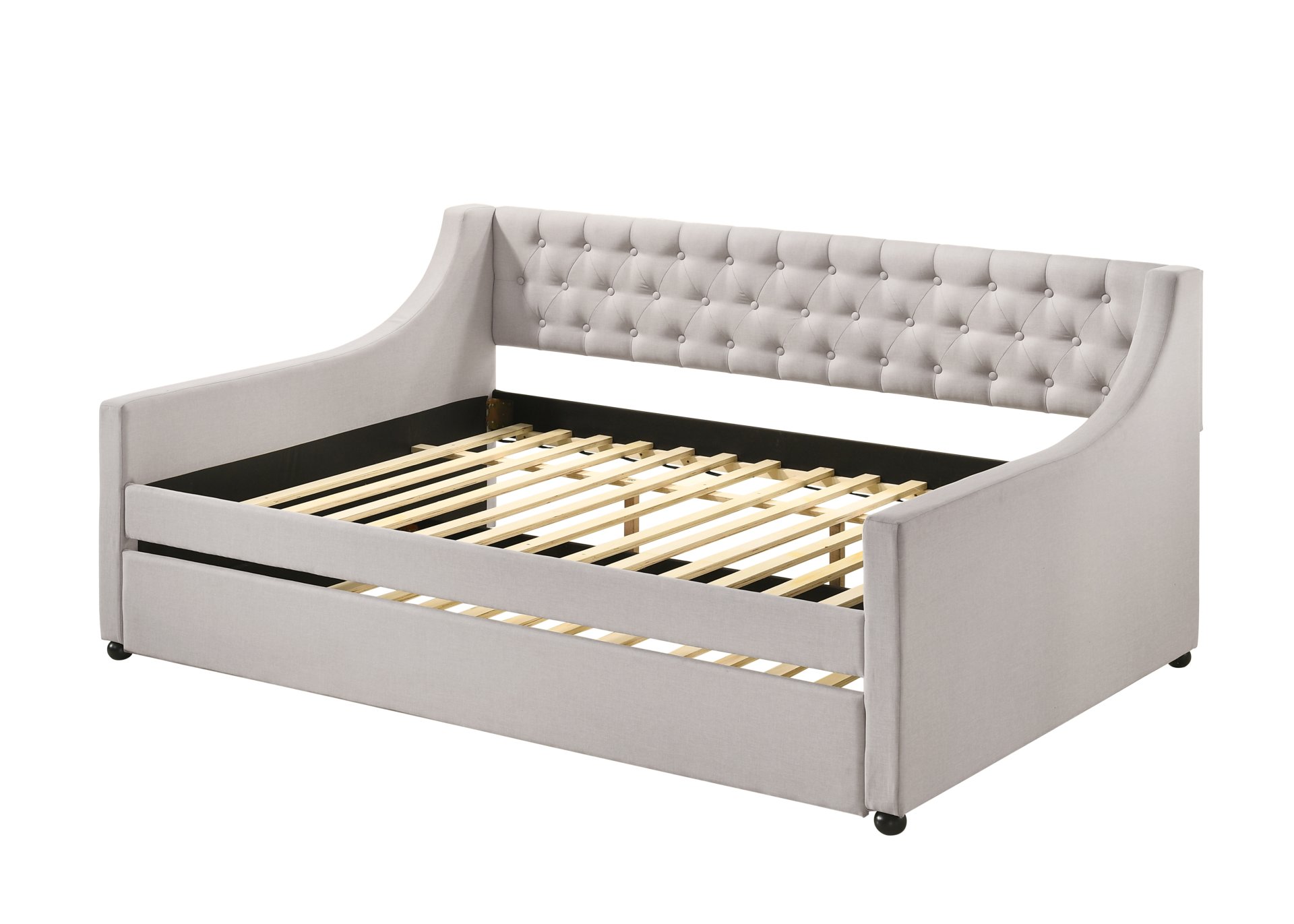 Lianna - Full Daybed Twin & Trundle - Fog - Image 7