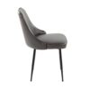 Marcel - Contemporary Dining Chair (Set of 2) - Black / Gray - Image 3