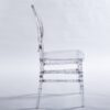 Dining Chair, Plastic Seat, Welding Chair (Set of 4) - Transparent - Image 7