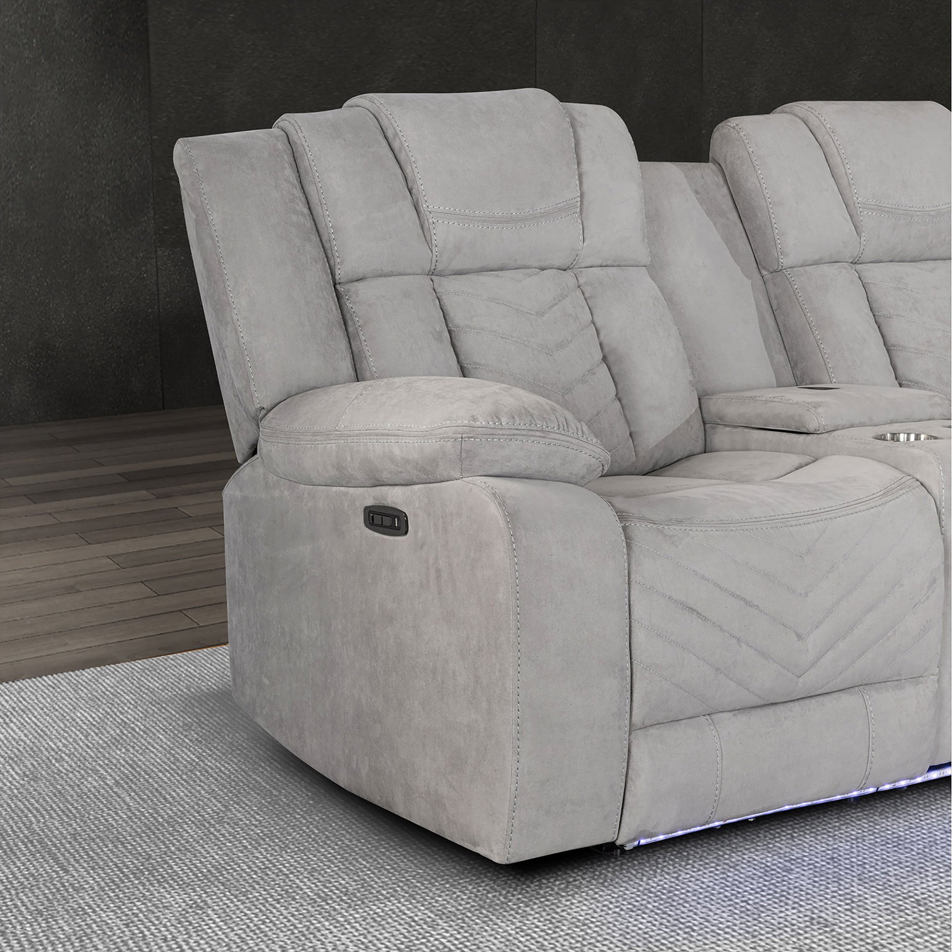 Raize - Sectional - Ash - Image 4