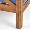Brava - Modern Club Chair With Water Resistant Cushions - Blue - Image 12