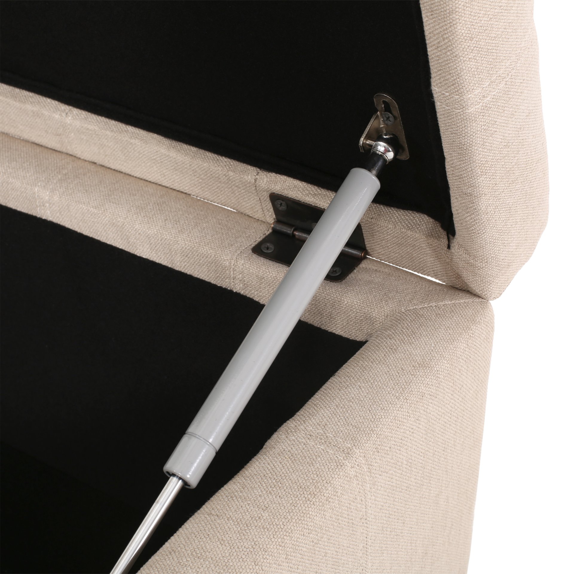 Isabella - Ottoman Storage Solution - Wheat - Image 9