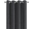2 Pieces Set, Curtain Panel, Room Darkening, Grommet, Contemporary & Modern - Gray - Image 2