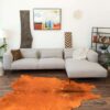Laley - Right Facing L Shaped Linen Sectional - Beige - Image 9