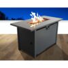 Rectangle Fire Pit - Gray - Image 2
