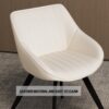 Medieval - Table And Dining Chair Set For Home Kitchen - White / Wood - Image 11