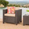 Puerta - Club Chair Outdoor Comfort Weather Resistant Cushions - Mixed Black - Image 6