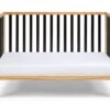 Deux - Remi 3 In 1 Convertible Island Crib - Natural / Black - Image 4