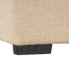 Convertible Folding Sofa Bed Ottoman With Memory Mattress And Tufted Design - Beige - Image 19