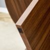 Versatile Round Coffee Table For Diverse Interior Styles, Blending Modern Minimalism With Nordic Elegance - Walnut - Image 7
