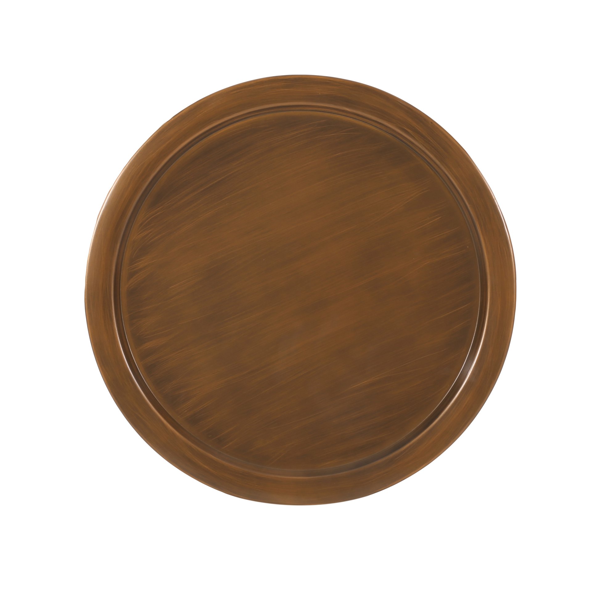 Sparling - Modern Iron Hourglass Coffee Table - Brushed Antique Brown - Image 7