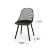 Lily - Chair (Set of 2) - Black - Image 3