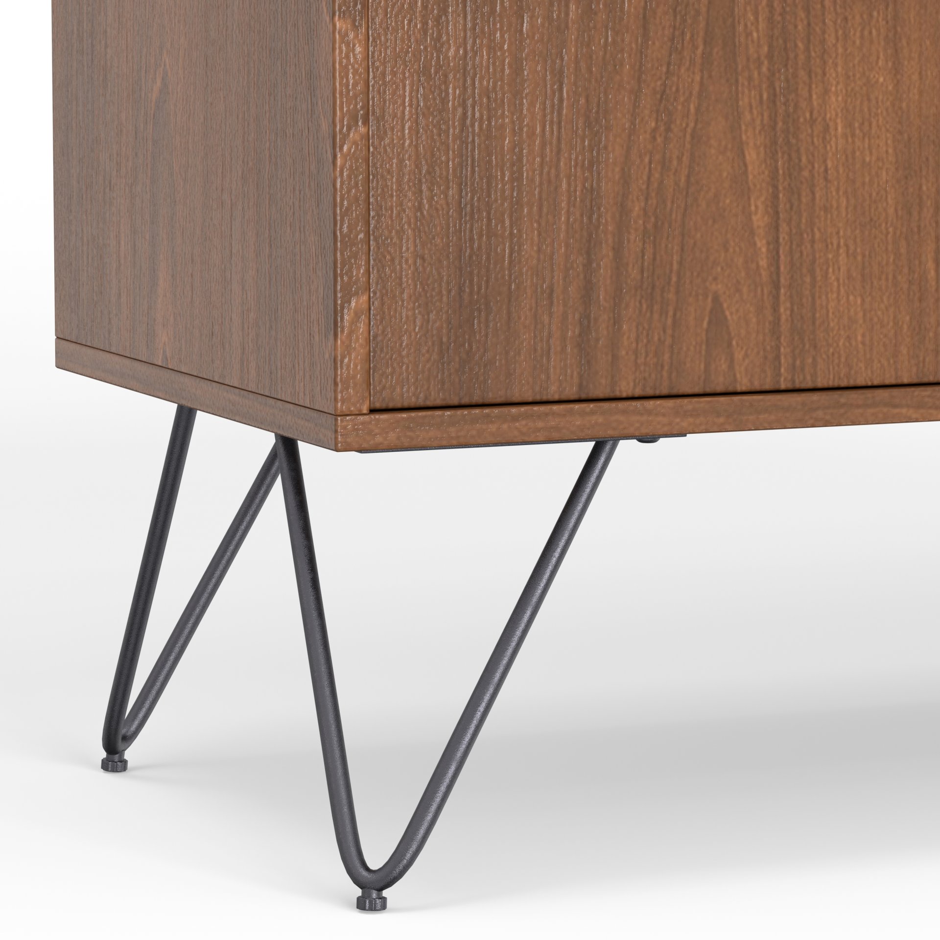 Hunter - TV Media Stand - Walnut Veneer - Image 6