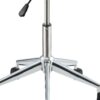 Camila - Synthetic Leather Office Chair - Black - Image 12