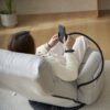 Adjustable Head And Waist Game Chair, Lounge Chair 360 Degree Rotatable - Gray - Image 20