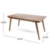 Outdoor Dining Table & Frame - Teak - Image 3