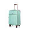 4 Piece Set (16/20/24/28), Softshell Suitcase Spinner Wheels Terylene Luggage Sets Carry On Suitcase Luggage Lightweight Durable Suitcase - Green - Image 9