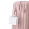 20" / 24" / 28" 3 Pieces / Set Spinner Wheel Luggage, Carry On Suitcase, With Cup Holder & USB Port & Phone Holder - Pink - Image 17