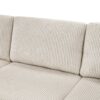 Oversized Sectional Sofa U Shaped Sofa With Chaise Lounge And 3 Soft Throw Pillows - Light Gray - Image 11