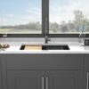 Kitchen Sink 30" X 19" Granite Composite Workstation Undermount Kitchen Sink - Black - Image 5