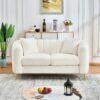 Loveseat Sofa For Living Room And Bedroom - Beige - Image 2
