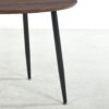 Extensible Table, Dining Table, Office Table, Coffee Table Metal Leg - Walnut / Black - Image 11