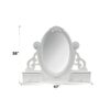 Flora - Jewelry Mirrior - White - Image 11