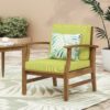 Perla - Club Chair - Green - Image 4