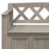 Amherst - Entryway Storage Bench - Distressed Gray - Image 6