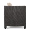 Puerta - Club Chair Outdoor Comfort Weather Resistant Cushions - Mixed Black - Image 9