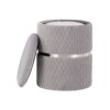 Cinch - Contemporary / Glam Nesting Ottoman Set - Chrome / Silver - Image 4
