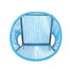Modern Nusa Chair Outdoor Seating Woven Rope - Blue - Image 11