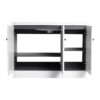Contemporary Freestanding Bathroom Vanity With Resin Sink & Soft Close Cabinet Doors - White - Image 12