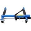 Hydraulic Car Wheel Dolly (Set of 2) With Foot Pedal Lift, 1, 500Lbs Capacity - Black / Blue - Image 12