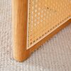 Style Dining Table With Imitation Rattan Texture For Dining Room Living Room Office - Wood - Image 7
