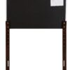 Super Nova - Twin Panel Headboard - Black - Image 5