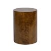Nebula - Accent Oval Pillar Side Table - Medium Brown - Image 13