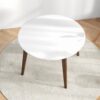 Paloma - Dining Table - Brown / White - Image 2