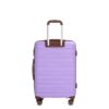 5 Piece Set (20"24"28 +A Travel Bag And A Toiletry Bag), Pp Hardshell Carry On Luggage Set With Tsa Lock Carry On Suitcase Luggage Durable Suitcase - Purple - Image 7