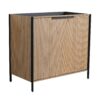 Contemporary Freestanding Bathroom Vanity With Adjustable Shelves - Light Coffee - Image 6