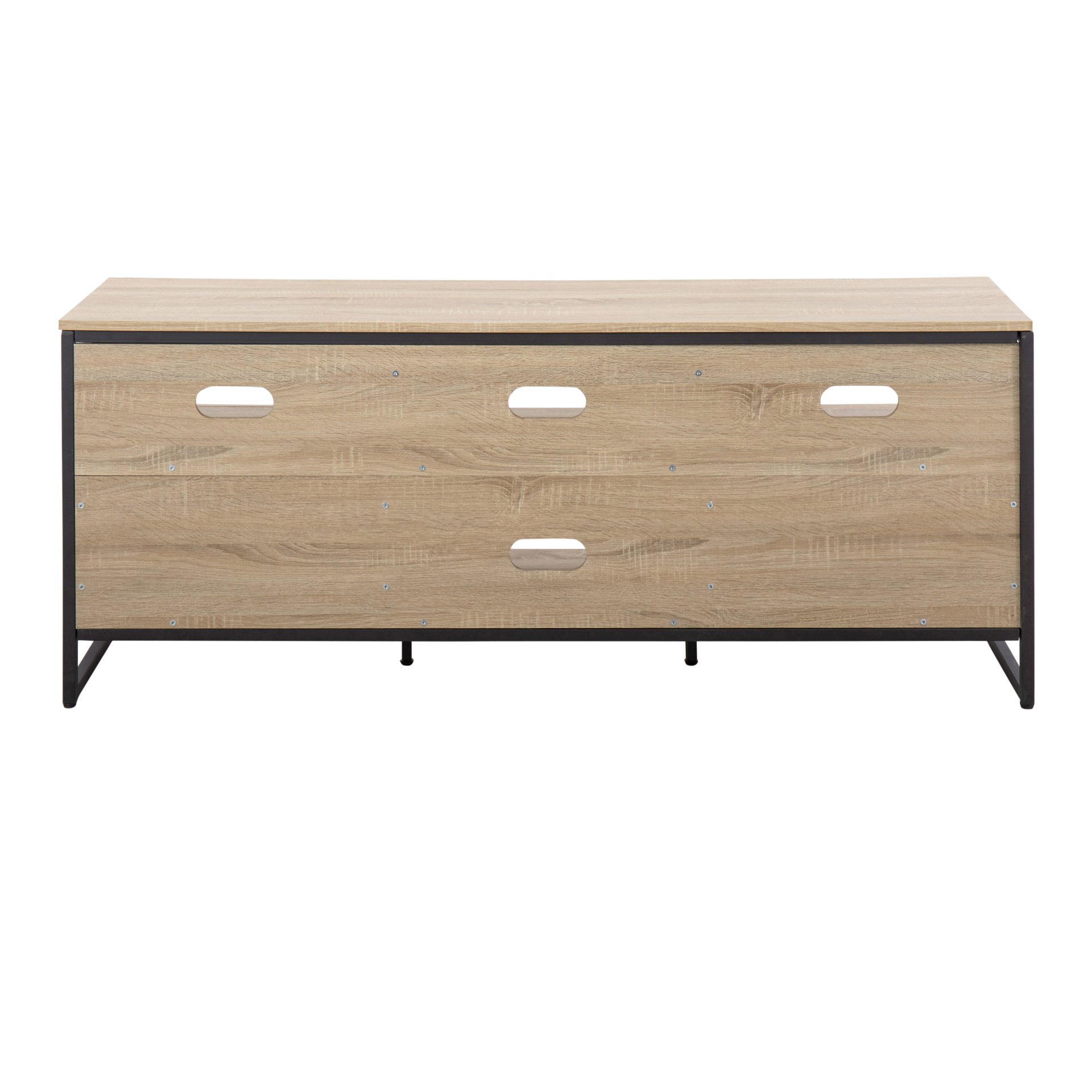 Folia - Contemporary TV Stand - Natural / Black - Image 5