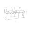 Stonic - Reclining Sofa And Loveseat - Gray - Image 7