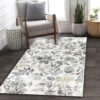 Fenix - Accent Rug - White / Gray - Image 4