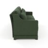 Elegant 2 Seater Sofa With Lumbar Pillows Ergonomic Design - Green - Image 18