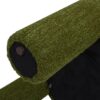 Hugo - Round Fully Upholstered Ottoman - Moss Green - Image 4