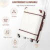 Hardshell Luggage With Tsa Lock, 28" Expandable Lightweight Suitcase With Spinner Wheels, Single Vintage Luggage - White - Image 8