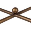 Metal Rectangle Coffee Table With Tempered Glass Top - Bronze - Image 7